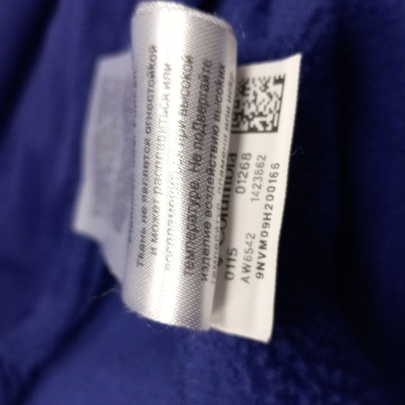 Purple Columbia Long Sleeve, Zip Up, With Pockets Sweatshirt - Picture 6 of 12